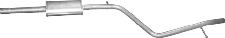 Глушник центр. DACIA LOGAN 1.4,1.6 2007 - 8/2013 (ое 200102056R)(вир-во Polmostrow) POLMOSTROW 02.13