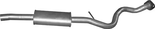 Глушитель, алюм. сталь, средн.часть BMW E90-318i, E91-318i Polmostrow POLMOSTROW 03.15 (фото 1)