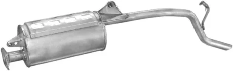 Глушник задн. DAEWOO TICO (вир-во Polmostrow) POLMOSTROW 05.07