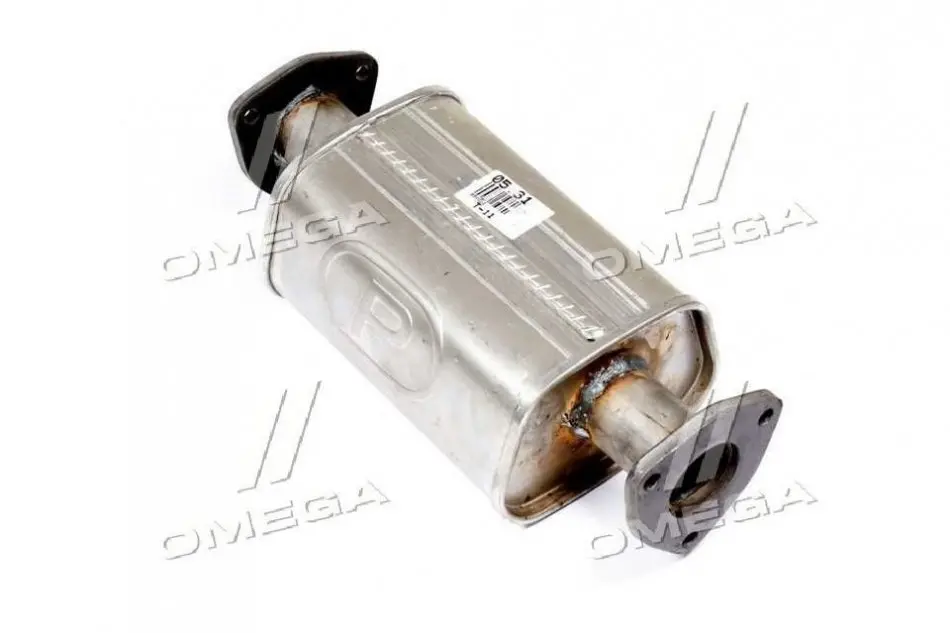 Глушитель, алюм. сталь, средн.часть Daewoo Evanda Sedan 00-06 Polmostrow POLMOSTROW 05.31 (фото 1)