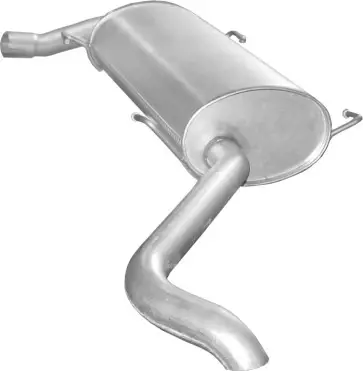 Глушитель алюм. сталь, задн. часть Fiat Ducato/ Citroen Jumper/ Peugeot Boxer 2.2 HDi 06-11 Polmostrow POLMOSTROW 07.79 (фото 1)