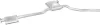 Глушник, алюм. сталь, середн. част. Ford Scorpio 85-89 2.0 Polmostrow POLMOSTROW 08.254 (фото 1)