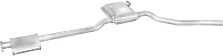 Глушник, алюм. сталь, середн. част. Ford Scorpio 85-89 2.0  Polmostrow POLMOSTROW 08.254