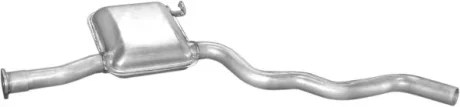 Глушитель центр. FORD SIERRA (пр-во Polmostrow) POLMOSTROW 08.363