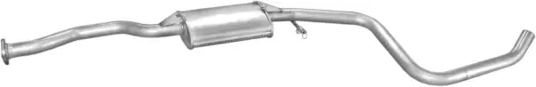 Глушитель центр. FORD ESCORT (пр-во Polmostrow) POLMOSTROW 08.371 (фото 1)