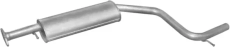 Глушник, алюм. сталь, середн. част. Ford Mondeo 1.8/2.0i -16V 00-07 Polmostrow POLMOSTROW 08.617