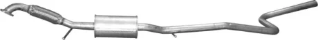 Труба приймальна FORD FIESTA, FUSION, MAZDA 2 (дв.1.6)(2002-10) (вир-во Polmostrow) POLMOSTROW 08.674