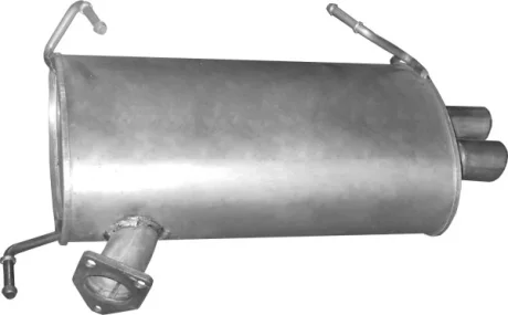 Глушник задн. MITSUBISHI OUTLANDER II 2.2 D (вир-во Polmostrow) POLMOSTROW 14.38