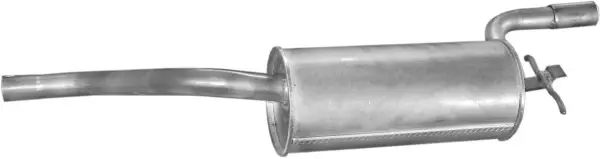 Глушник алюм. сталь, задн. частина Alfa Romeo 33 90- 1.5/1.7ie Polmostrow POLMOSTROW 16.10 (фото 1)