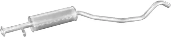 Глушник алюм. сталь, середн. частина Opel Vectra 1.7D hat.,sed. 92-95 Polmostrow POLMOSTROW 17.278 (фото 1)