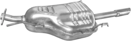 Глушник задн. OPEL ASTRA (вир-во Polmostrow) POLMOSTROW 17.296