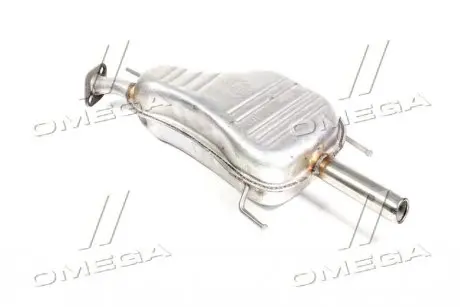 Глушитель (задняя часть) алюминизированная сталь Opel Astra G 1.8i, 2.0i 16V HB (98-) Polmostrow POLMOSTROW 17.297