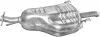 Глушник задн. OPEL ASTRA G 1.7D, 2.0 D (вир-во Polmostrow) POLMOSTROW 17.299 (фото 1)