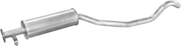 Глушитель, алюм. сталь, середн. часть Opel Vectra 1.6 kat 88-95 Polmostrow POLMOSTROW 17.43 (фото 1)