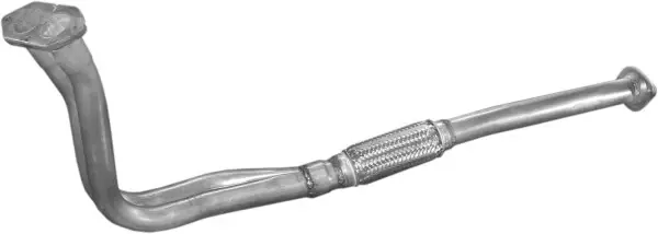 Глушник, алюм. сталь, передн. част. Opel Vectra A 1.7D 92-95 Polmostrow POLMOSTROW 17.522 (фото 1)