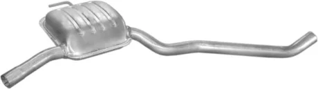 Глушитель центр. OPEL OMEGA (пр-во Polmostrow) POLMOSTROW 17.590