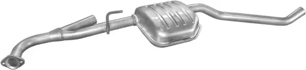 Глушитель центр. OPEL OMEGA (пр-во Polmostrow) POLMOSTROW 17.591 (фото 1)