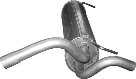 Глушник алюм. сталь, задн. частина Opel Astra J 1.4i Polmostrow POLMOSTROW 17.91
