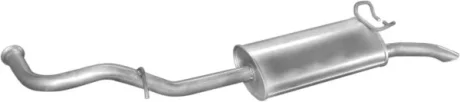 Глушник задн. RENAULT R19 (ое 7700793908) (вир-во Polmostrow) POLMOSTROW 21.08