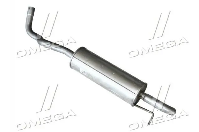 Глушитель алюм. сталь, задн. часть Skoda Rapid / Seat Toledo Polmostrow POLMOSTROW 23.00 (фото 1)