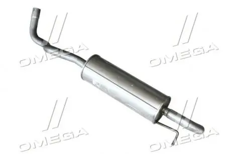 Глушитель алюм. сталь, задн. часть Skoda Rapid / Seat Toledo Polmostrow POLMOSTROW 23.00