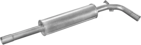 Глушитель алюм. сталь, средн. часть Seat Codroba/Ibiza 1.0i; 1.3i; 1.4i;1.6i; 1.9D 93-02/ VW Polo 1.4i 95-01 Polmostrow POLMOSTROW 23.07