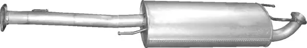 Глушитель, алюм. сталь, середн. часть Toyota Land Cruiser 4.0-V6 02- Polmostrow POLMOSTROW 26.17 (фото 1)