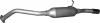 Глушник задн. Toyota Corolla 1.4, 1.6 (2007-14)(вир-во) POLMOSTROW 26.38 (фото 1)