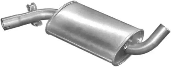 Глушитель алюм. сталь, средн. часть Seat Toledo 91-91/VW Golf II 85-92/Jetta 85-92 1.1-1.6 Polmostrow POLMOSTROW 30.08 (фото 1)