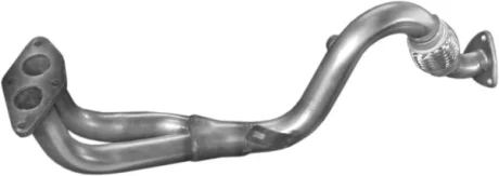 Глушник, алюм. сталь, передн. част. VW Golf III 1.6i 94-97; 1.6i Variant 94-95; Vento 1.6i 94-98 Polmostrow POLMOSTROW 30.454