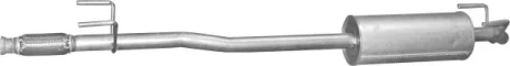 Глушник задн. VW Crafter (вир-во Polmostrow) POLMOSTROW 30.90