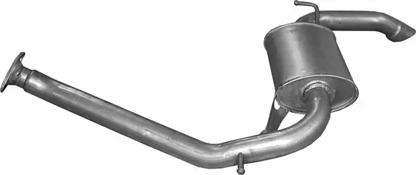 Глушник алюм. сталь, задн. частина Lexus NX300h 2.5i Hybrid Polmostrow POLMOSTROW 44.05 (фото 1)