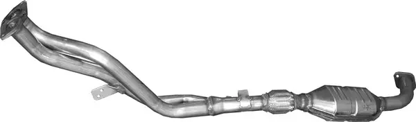 Труба приймальна нержавіюча сталь (каталізатор) Opel Omega B 2.0 Polmostrow POLMOSTROW 99.133 (фото 1)