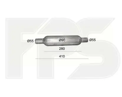 Глушник POLMOSTROW FP 0001 G62