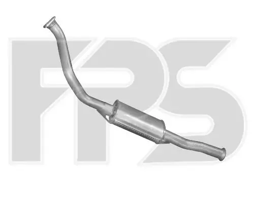 Труба з\'єднувальна вихлопної системи POLMOSTROW FP 5513 G51 (фото 1)