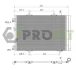 Конденсер кондиціонера PROFIT 1770-0105 (фото 1)