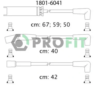 Дроти високовольтні PROFIT 1801-6041