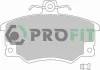 Колодки гальмівні дискові PROFIT 5000-0370 (фото 1)