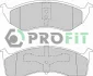 Колодки гальмівні дискові PROFIT 5000-1098 (фото 1)