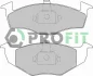 Колодки гальмівні дискові PROFIT 5000-1101 (фото 1)