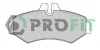 Колодки гальмівні дискові PROFIT 5000-1306 (фото 1)