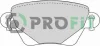 Колодки гальмівні дискові PROFIT 5000-1416 (фото 1)