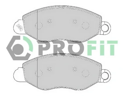 Колодки гальмівні дискові PROFIT 5000-1461