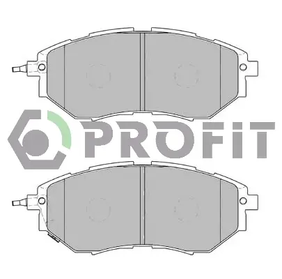 Колодки гальмівні дискові PROFIT 5000-1984 (фото 1)