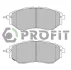 Колодки гальмівні дискові PROFIT 5000-1984 (фото 1)