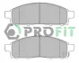 Комплект тормозных колодок PROFIT 50002016C (фото 1)