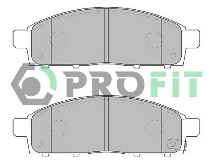 Комплект тормозных колодок PROFIT 50002016C