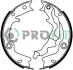 Колодки гальмівні барабанні PROFIT 5001-4046 (фото 1)
