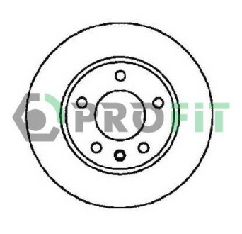 Диск гальмівний PROFIT 5010-1311