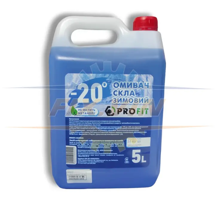Склоомивач зимовий -20°C 5л PROFIT SCREENWASH -20 5L (фото 1)
